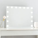 Vanity Mirror featuring 15 LED Bulbs, Adjustable Brightness, and 3 Light Modes