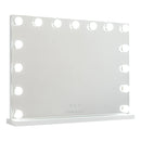 Vanity Mirror featuring 15 LED Bulbs, Adjustable Brightness, and 3 Light Modes