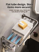 Upgrade And Thicken Grey/Black 40CM-60CM Towel Rack Space Aluminum Toilet Storage Rack Wall Mounted BathTowel Rack