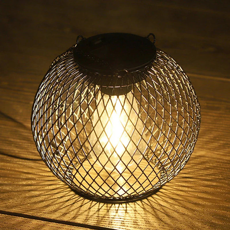 Solar Hanging Lantern Outdoor LED Waterproof