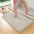 Long hair absorbent bathroom mat furry shower room