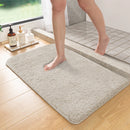 Long hair absorbent bathroom mat furry shower room