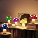Mushroom LED Table Lamp USB Rechargeable Light