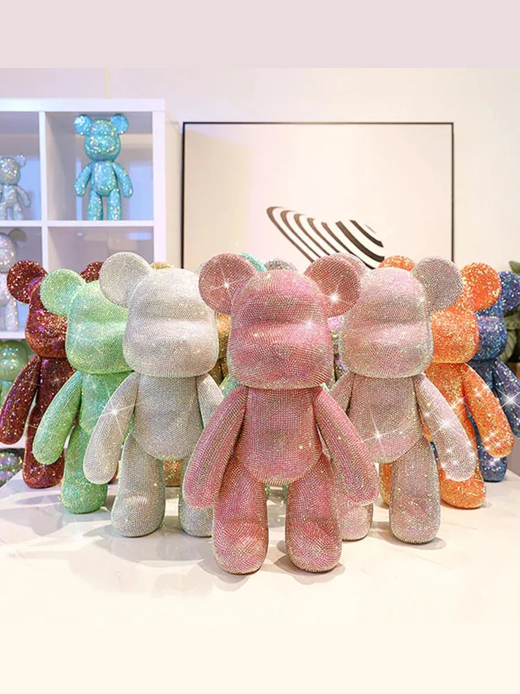 DIY Diamond Painting Bear Ornaments Full Drill Crystal Rhinestone Mosaic