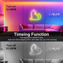 RGB Neon LED Strip Lights – Music Sync APP Room Decor