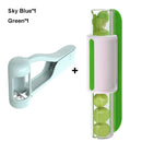 Cortador de frutas fácil de usar para saladas, ideal para tomates e uvas.