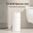 7/9L Two-way Smart Sensor Trash Can with Lid Wall Mount Narrow Slit Toilet Wastebasket for Kitchen Induction Garbage Bin Dustbin